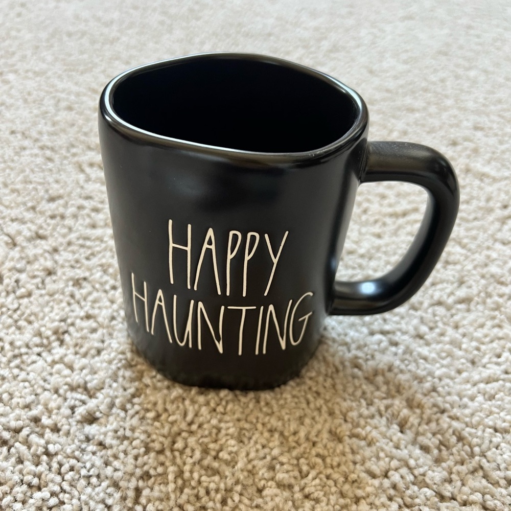 Rae Dunn Black Happy Haunting